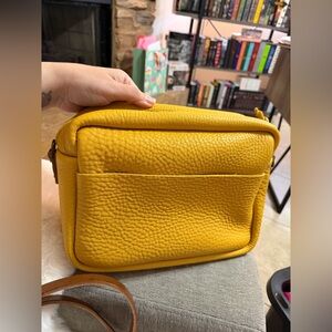 Go forth goods large Sarah crossbody in Golden Sun